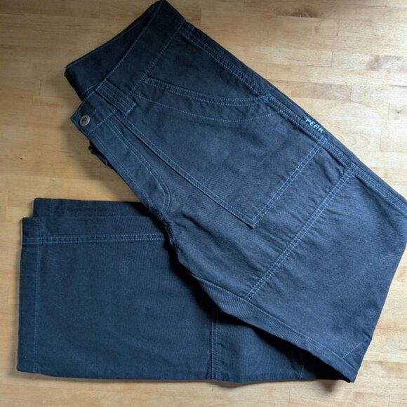 Peak Performance Pants - NWOT Peak Performance Workwear Pants 31" - Swedish -Button Up- S - Blue - Unisex